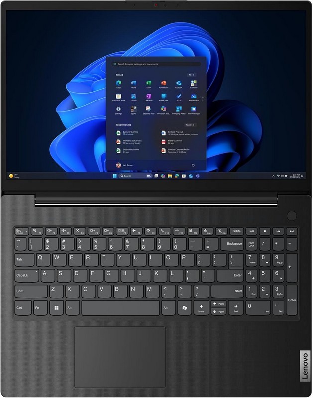 Portatil Lenovo V15 G6 Itn N100/8gb Ddr5/ssd256gb/15.6 Fhd/rj45/usb-c/3y/w11pro - Imagen 2
