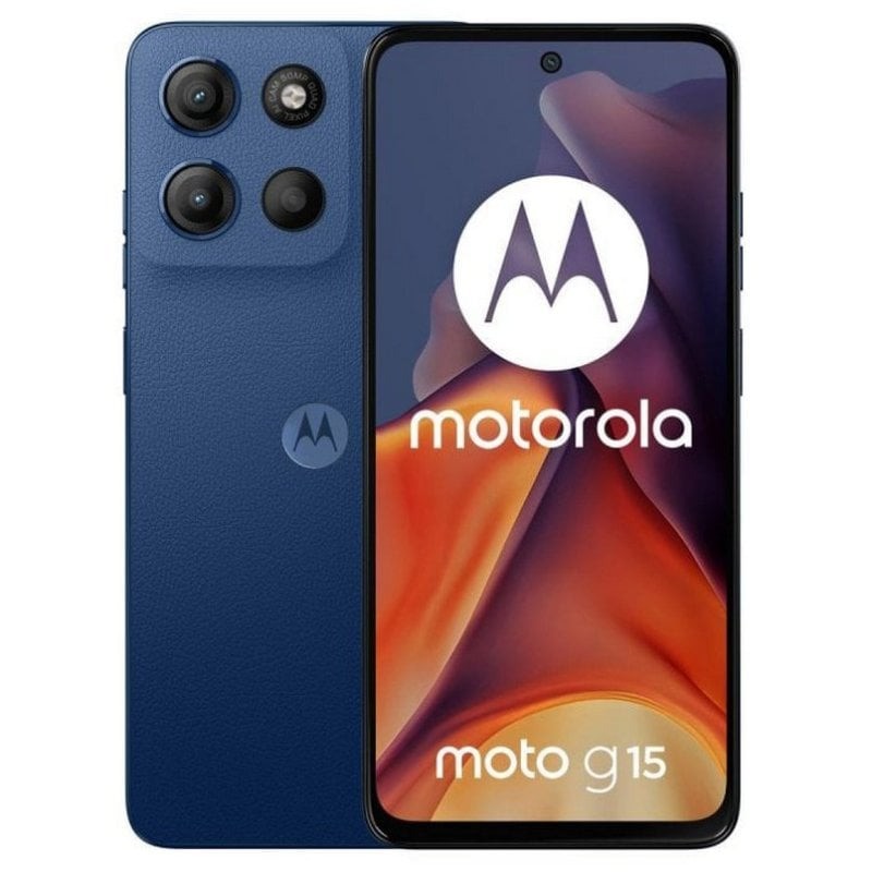Smartphone Motorola Moto G15 6.72 8gb/512gb/50mp/4g Sea Blue - Imagen 2