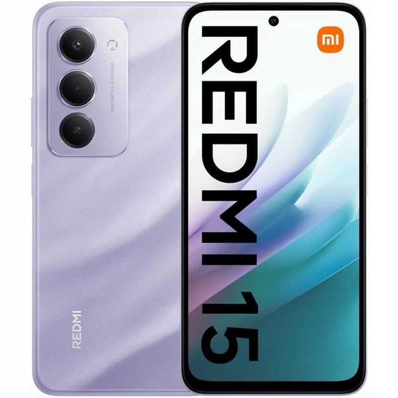 SMARTPHONE XIAOMI REDMI 15 6.9 6GB/128GB/50MP/NFC/4G PURPLE