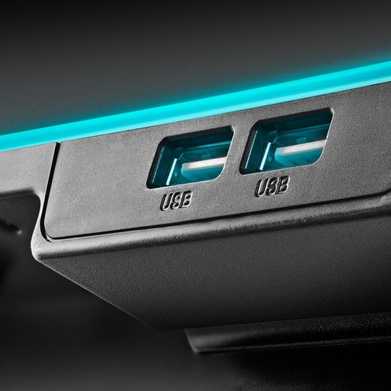 Soporte + Ventilador Notebook Ngs Herostand Rgb Black + Soporte Smartphone - Imagen 4