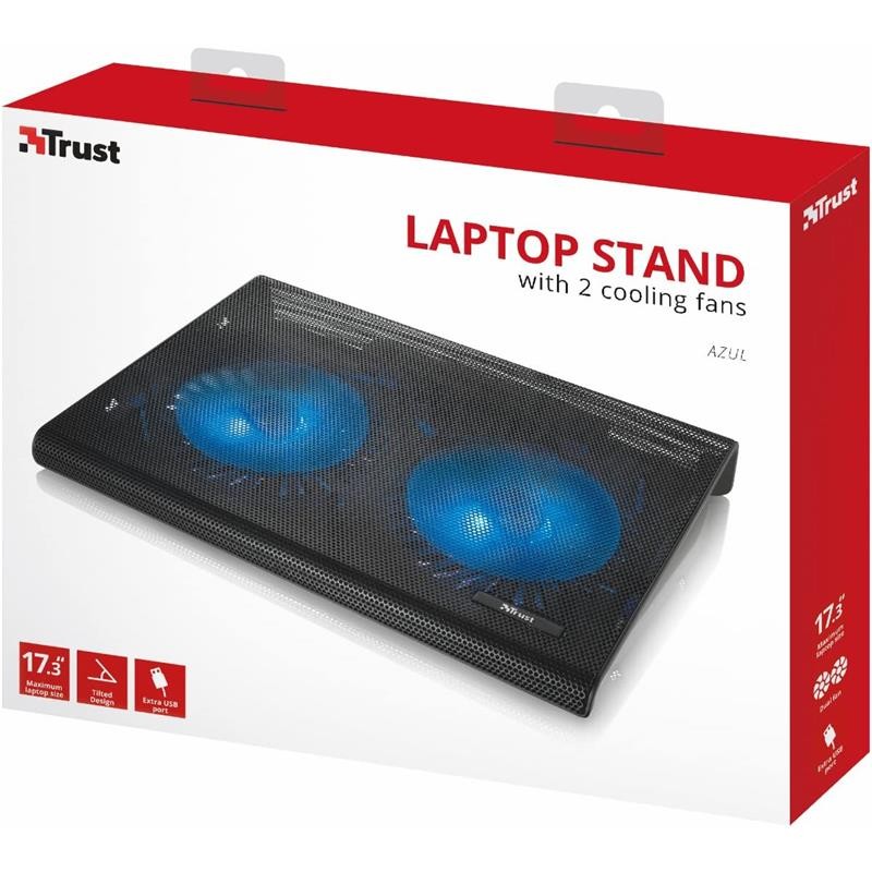 Soporte + Ventilador Notebook Trust Hasta 17.4 Black - Imagen 3