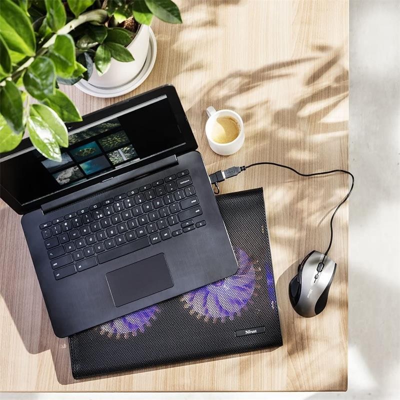 Soporte + Ventilador Notebook Trust Hasta 17.4 Black - Imagen 8