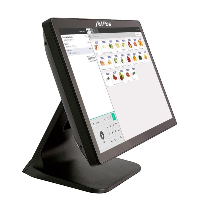 Tpv Avpos K4000 18.5 Max Tactil I3/8gb/ssd128gb/black/w11p 3yr Garantia - Imagen 2
