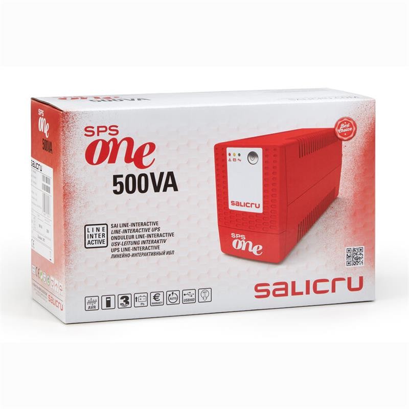 Ups Salicru 500va Serie One Iec - Imagen 4