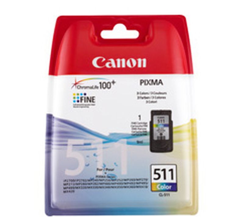CANON CARTUCHO TINTA CL-511 COLOR Nº 511