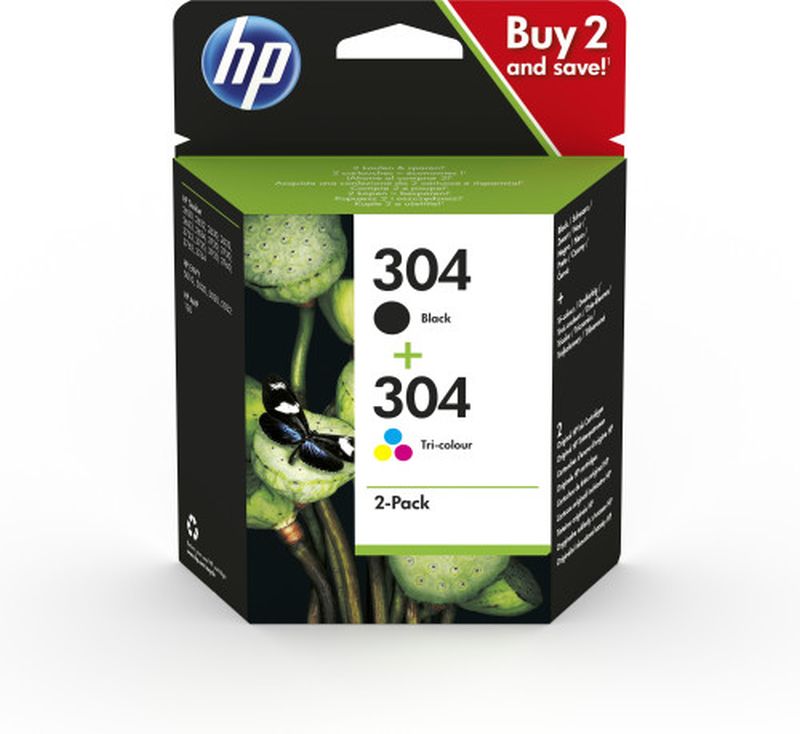 HP CARTUCHO 3JB05AE MULTIPACK NEGRO/COLOR  Nº 304