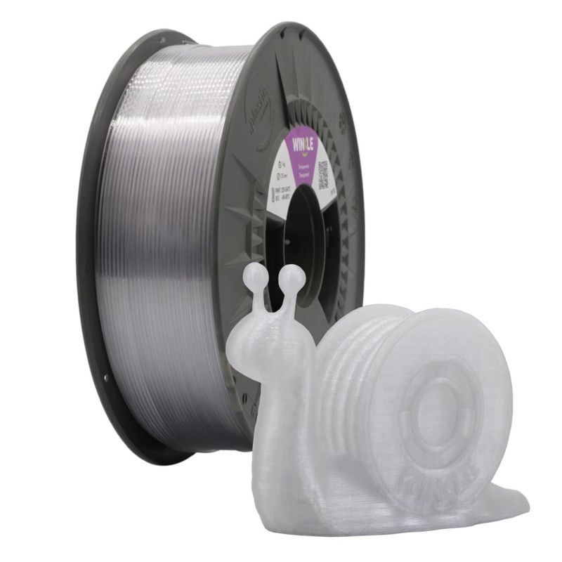 WINKLE FILAMENTO TRANSPARENTE PETG 1.75MM 1 KG