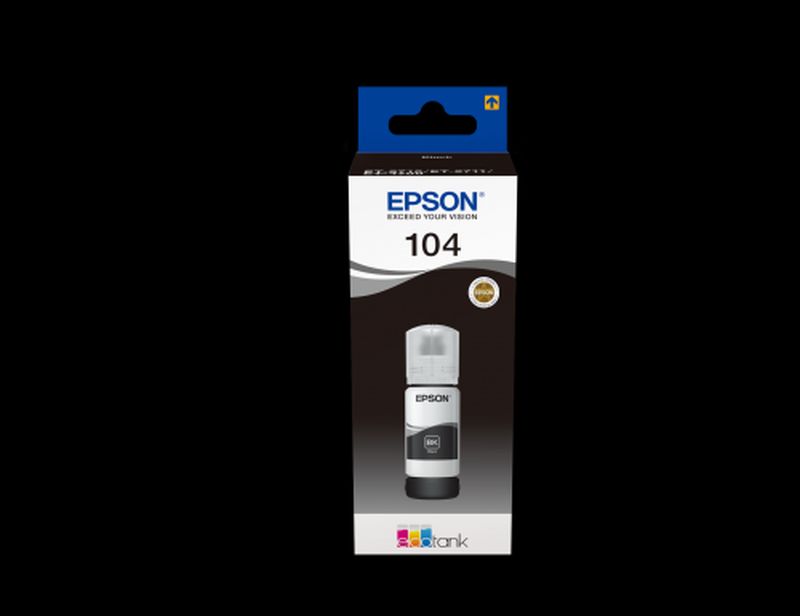 EPSON BOTE TINTA T00P140 ECOTANK NEGRO Nº 104