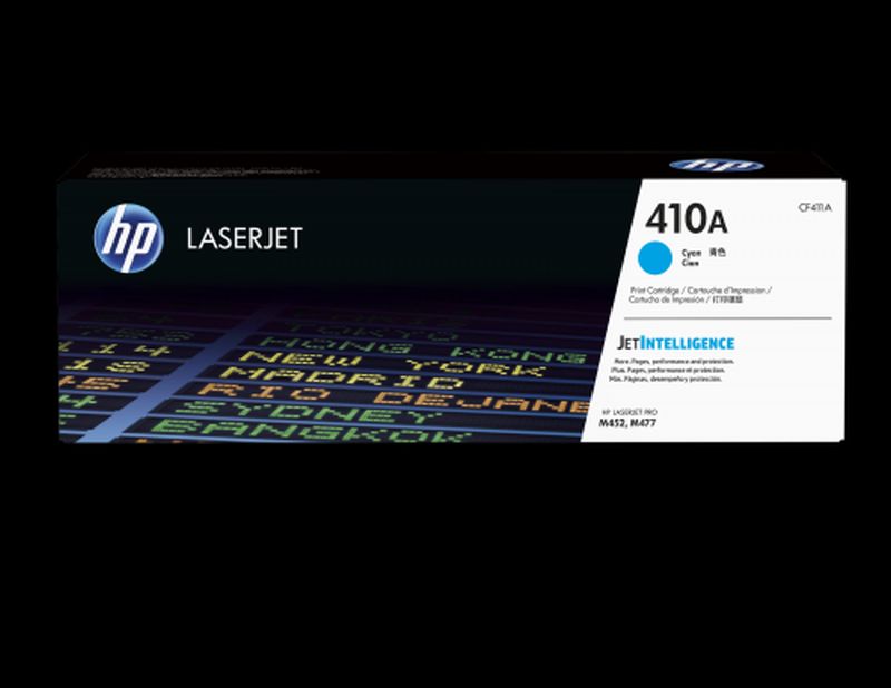 HP TONER CF411A CIAN Nº 410A