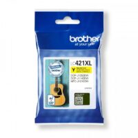 BROTHER CARTUCHO TINTA  LC-421XLY AMARILLO