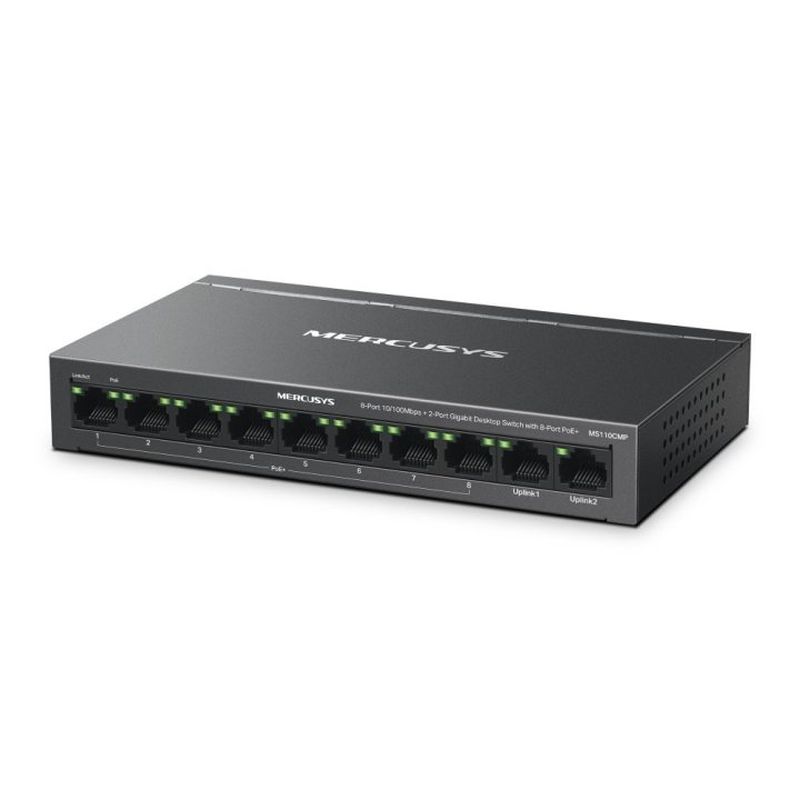 MERCUSYS SWITCH 8-PORT + 2xGBPS MS110CMP