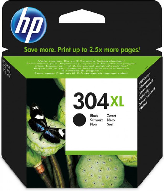 HP CARTUCHO N9K08AE NEGRO Nº 304XL