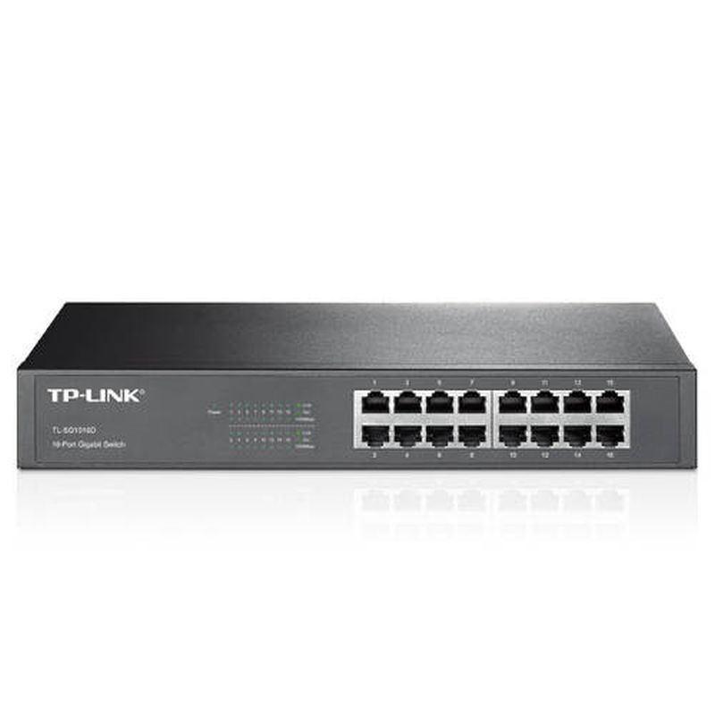 TP-LINK TL-SG1016D SWITCH 16 PUERTOS 10/100/1000MBPS