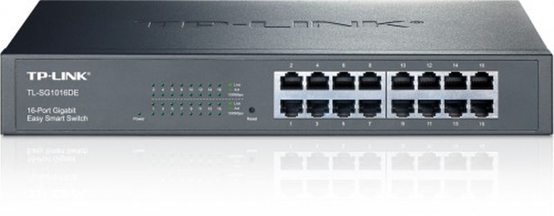 TP-LINK SWITCH TL-SG1016DE 16 PUERTOS 10/100/1000MBPS