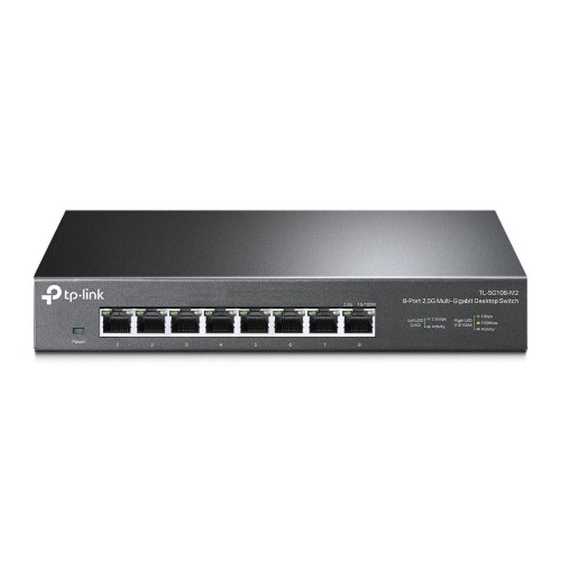 TP-LINK SWITCH TL-SG108-M2 10/100/1000 8 PUERTOS METALICO 2.5G