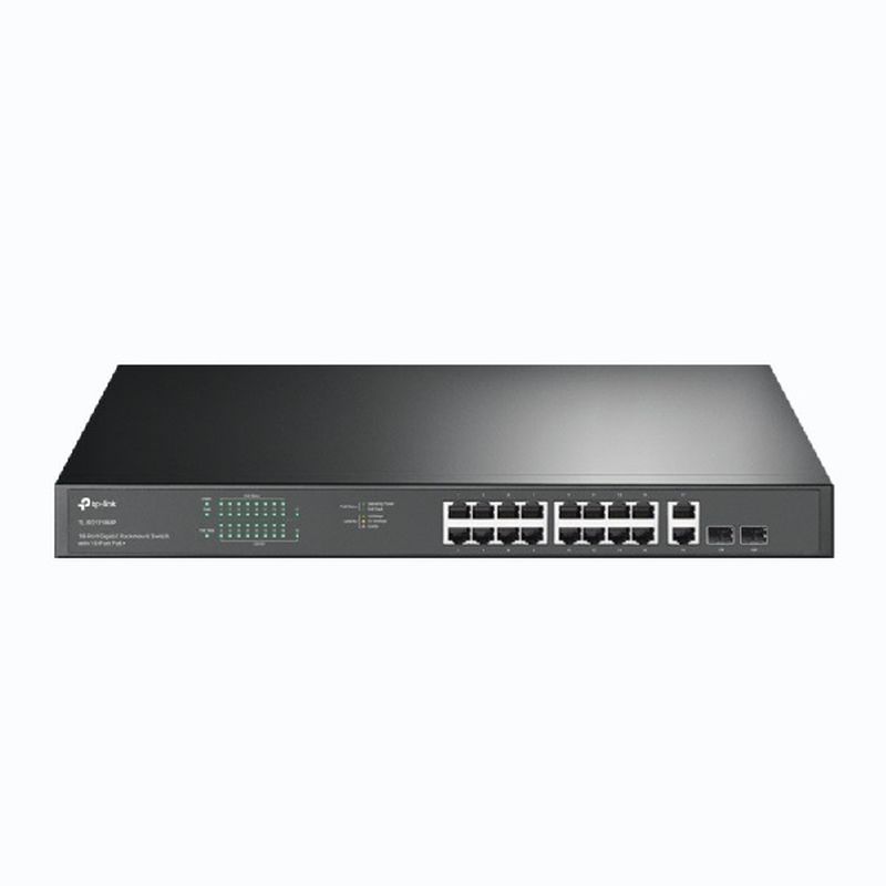 TP-LINK SWITCH TL-SG1218MP GIGABIT DE 18 PUERTOS CON 16 PUERTOS POE+ MAS 2 SFP