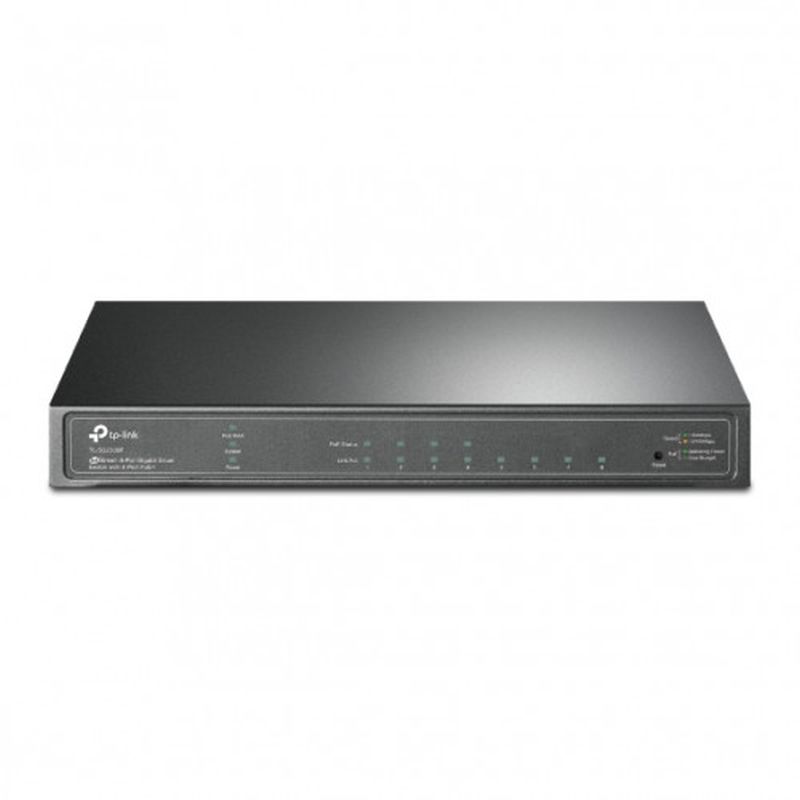 TP-LINK SWITCH TL-SG2008P SEMIGESTIONABLE 8 PUERTOS GIGABIT 4 PUERTOS POE+