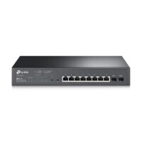 TP-LINK SWITCH TL-SG2210MP SMART 8 PUERTOS POE+ MAS 2 SFP