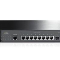 TP-LINK SWITCH TL-SG3210 GESTIONABLE CON 8 PUERTOS GIGABIT L2 LITE JETSTREAM CON 2 SLOTS SFP