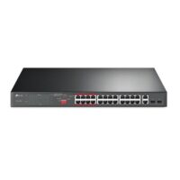 TP-LINK SWITCH TL-SL1226P NO GESTIONABLE POE+ DE 24 PUERTOS 10/100MBPS + 2 PUERTTOS 10/100/1000+ 2-PUERTOS GIGABIT