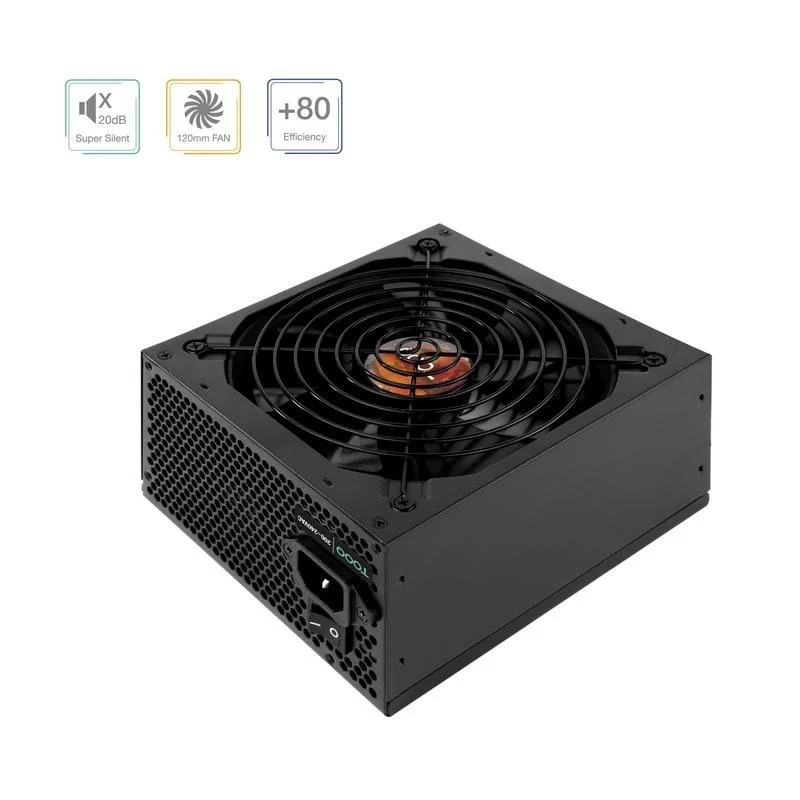 Fuente De Alimentacion Tooq Helios 850w Atx Apfc 80+ Bronze - Imagen 2