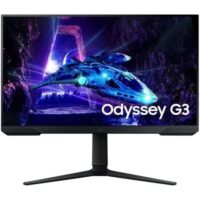 MONITOR SAMSUNG ODYSSEY G3 24 FHD 180HZ ERGONOMICO HDMI DP BLACK