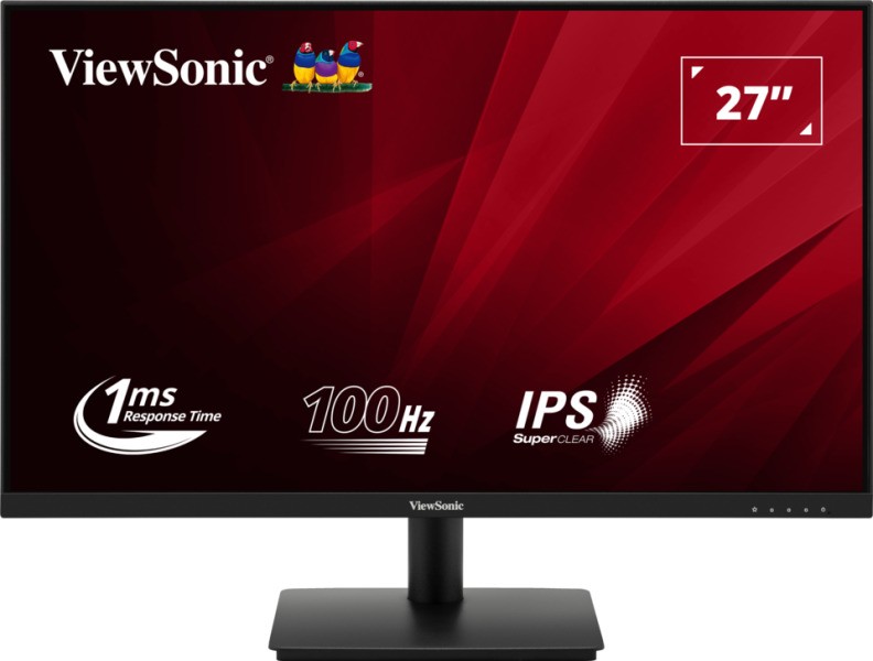 MONITOR VIEWSONIC 27 IPS 100HZ 1MS HDMI VGA ANTI-GLARE 3YR GARANTIA