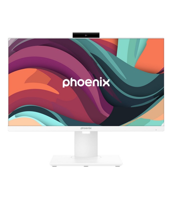 ORDENADOR PHOENIX AIO 24 I5 12400/8GB DDR5/SSD500/WIFI/WEBCAM/ERGO WHITE