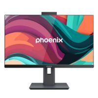 ORDENADOR PHOENIX AIO 27 I5 12400/8GB DDR5/SSD500/WIFI/WEBCAM/ERGO/W11P BLACK