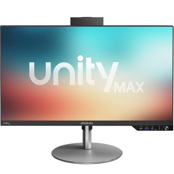 ORDENADOR PHOENIX AIO UNITY 24 I7 12700/8GB DDR5/SSD500GB/WIFI/WEBCAM/ERGO BLACK