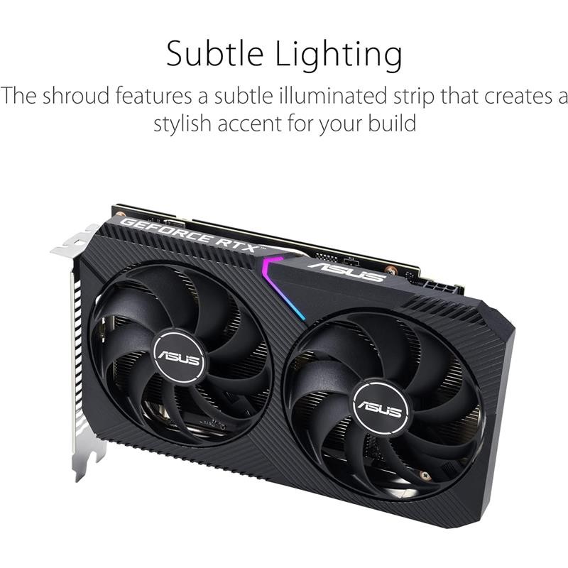 Tarjeta De Video Asus Dual Nvidia Rtx 3050 8gb V2 Oc Gdrr6 Pcie - Imagen 4