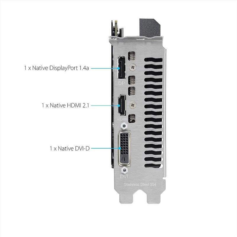 Tarjeta De Video Asus Dual Nvidia Rtx 3050 8gb V2 Oc Gdrr6 Pcie - Imagen 5