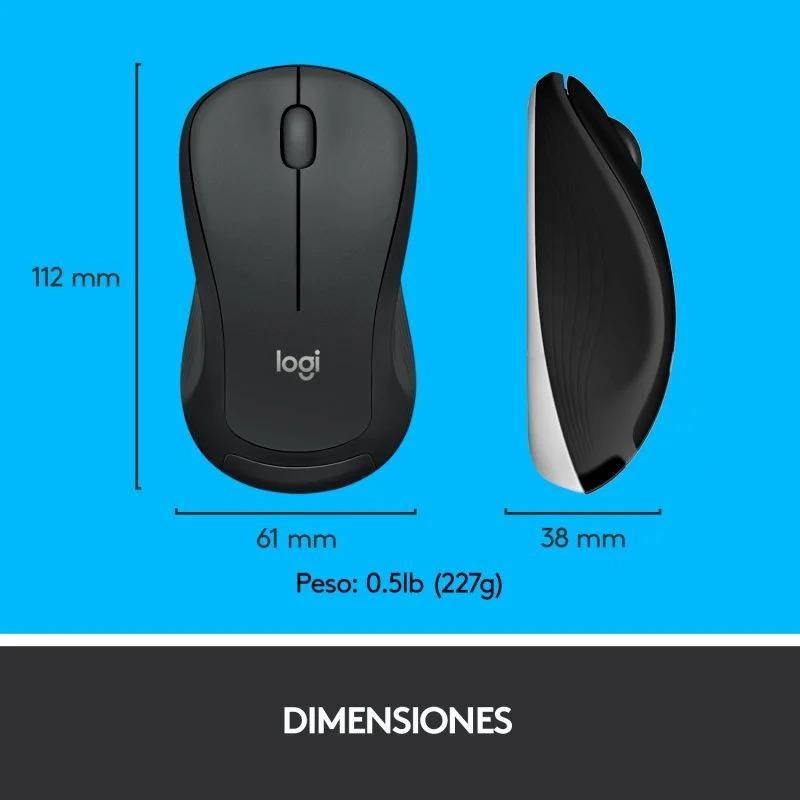 Teclado + Raton Logitech Mk540 Wireless Black - Imagen 3