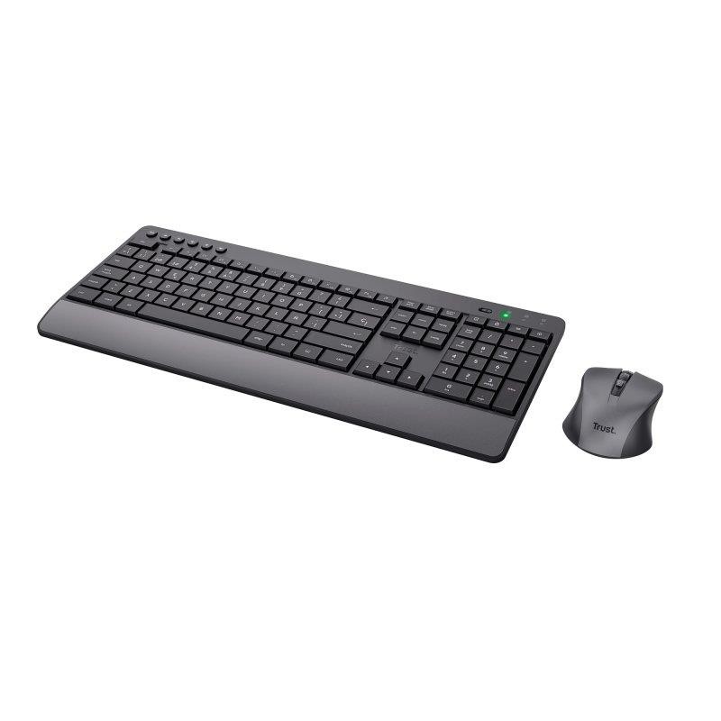 Teclado + Raton Trust Trezo Wireless Black Eco - Imagen 8