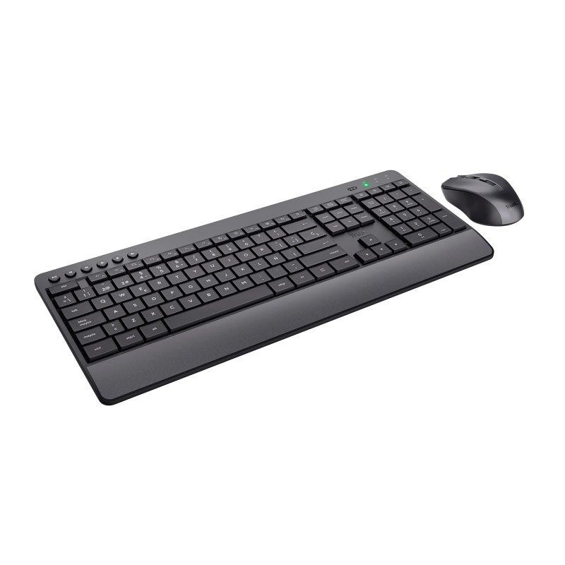 Teclado + Raton Trust Trezo Wireless Black Eco - Imagen 9
