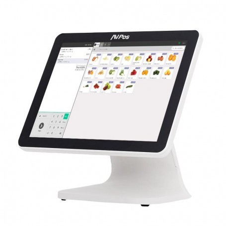 Tpv Avpos K5000 15 Aluminio Tactil Intel N100/8gb/128gb/lan 1000/w11pro White 3yr - Imagen 2