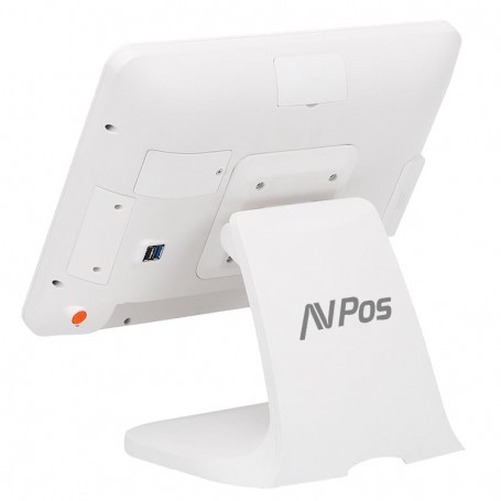 Tpv Avpos K5000 15 Aluminio Tactil Intel N100/8gb/128gb/lan 1000/w11pro White 3yr - Imagen 4