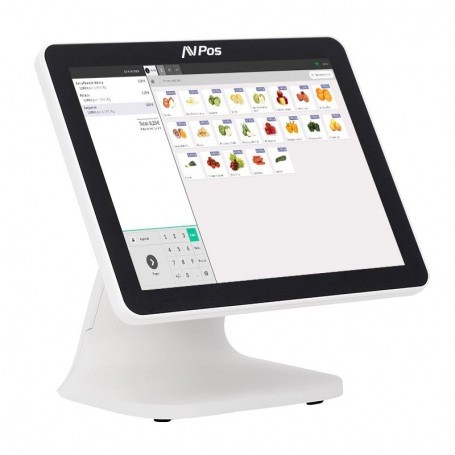 Tpv Avpos K5000 15 Aluminio Tactil Intel N100/8gb/128gb/lan 1000/w11pro White 3yr - Imagen 6
