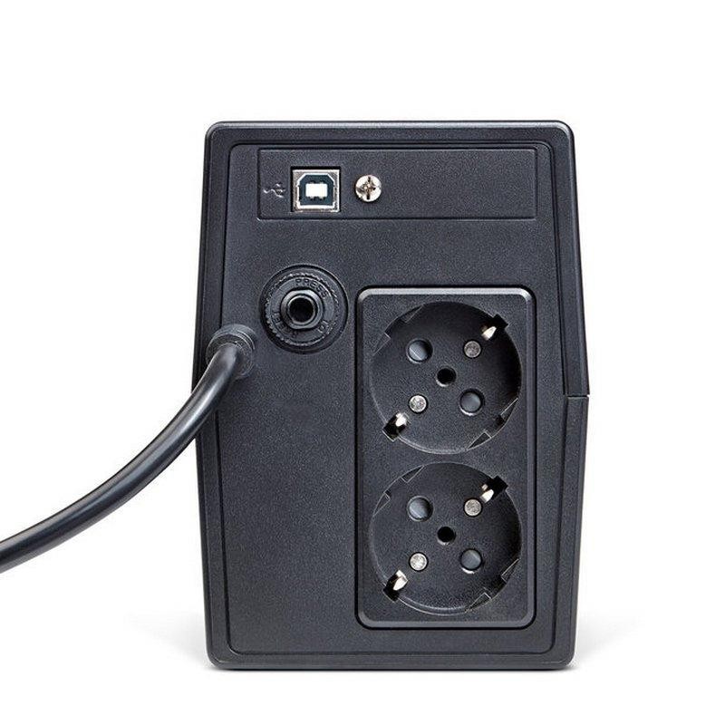Ups Salicru 700va Serie One + Conexion Usb Black - Imagen 3