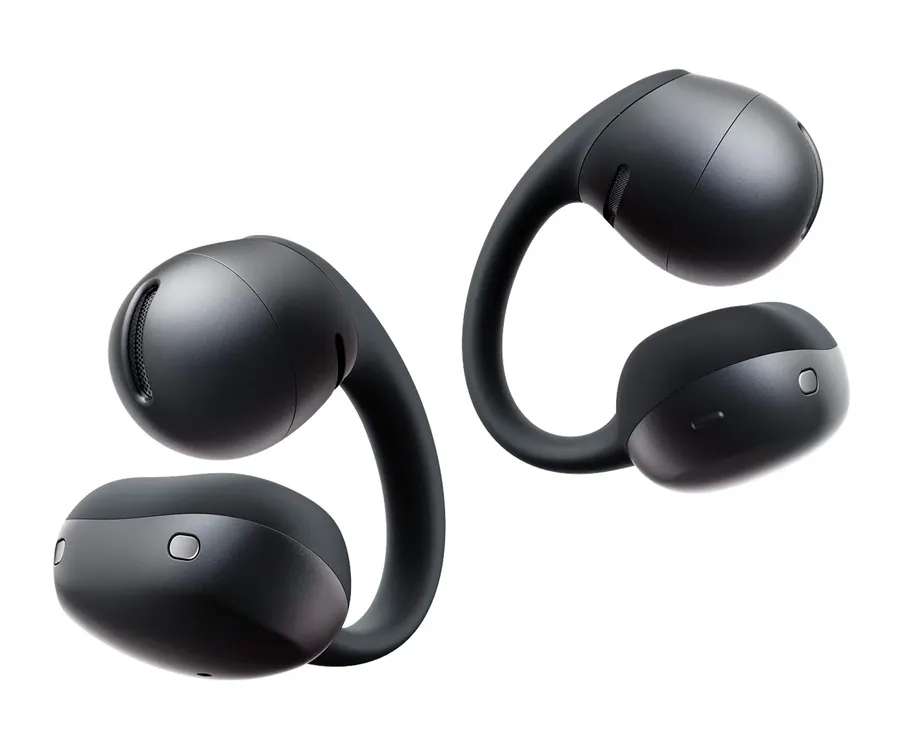 AURICULARES SHOKZ OPENDOTS AIR BLACK / DISEÑO TWS OPEN-EAR CON CLIP / HASTA 36 HORAS / LIGEROS / SONIDO NATURAL Y EQUILIBRADO / IP55 / ESTUCHE CARGA / BT 6.1 / E210-ST-BK