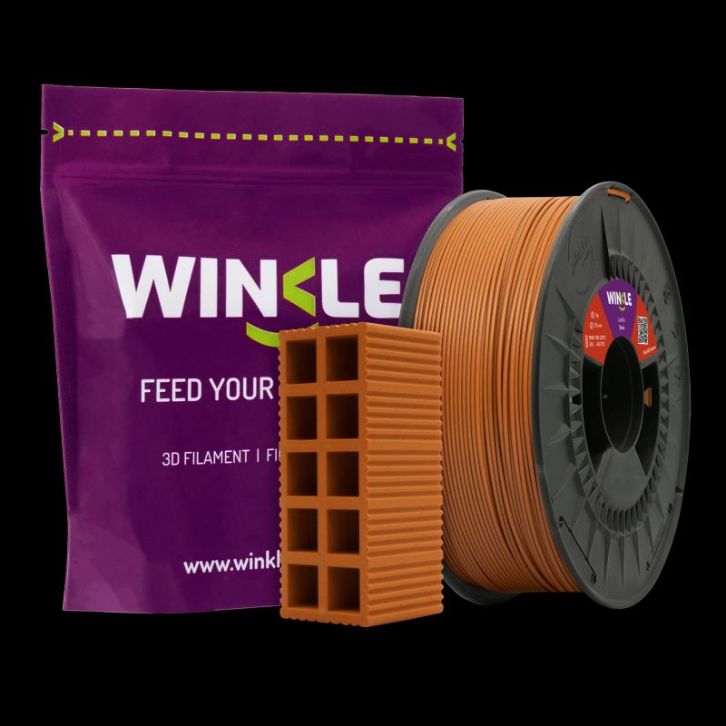 WINKLE FILAMENTO LADRILLO PLA-HD TEXTURE 1.75MM 1 KG