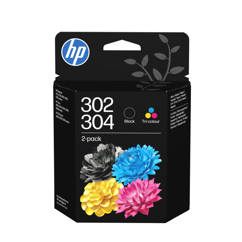 HP CARTUCHO B82L1AE MULTIPACK NEGRO/COLOR Nº 302  Nº 304