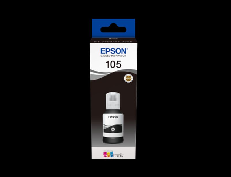 EPSON BOTE TINTA ECOTANK NEGRO Nº 105