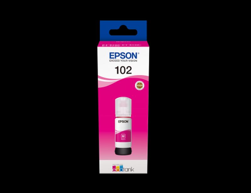 EPSON BOTE TINTA T03R3 ECOTANK MAGENTA Nº 102