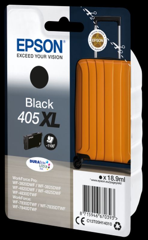 EPSON CARTUCHO TINTA T05H1 NEGRO Nº 405XL