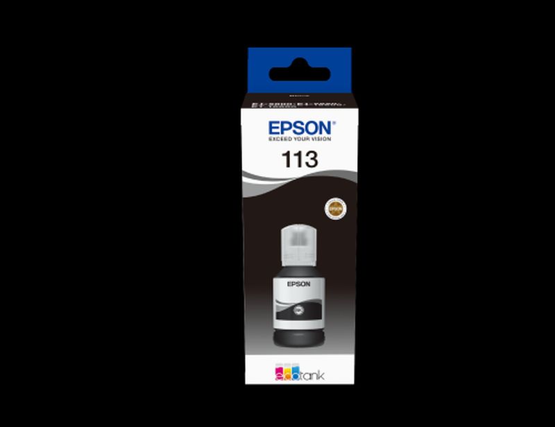 EPSON BOTE TINTA ECOTANK T06B1 NEGRO Nº 113