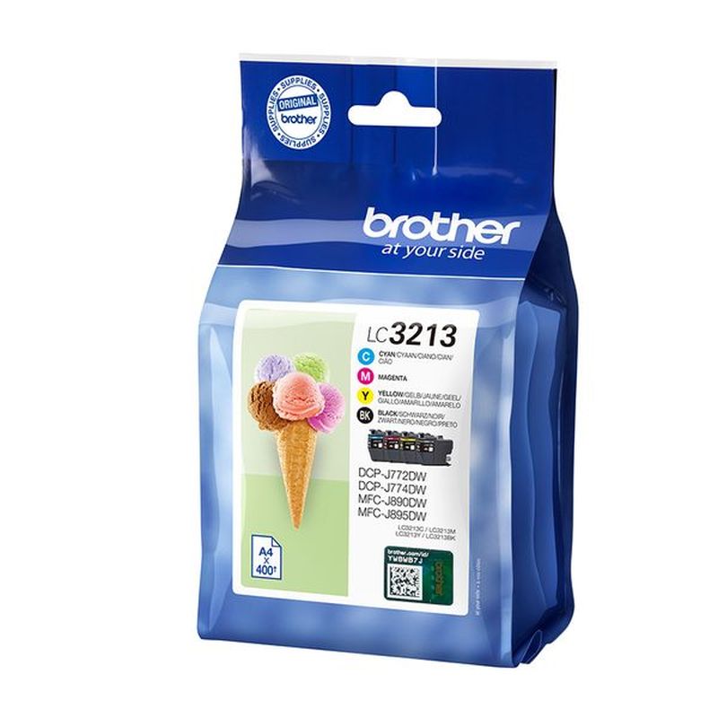 BROTHER CARTUCHO TINTA  LC-3213 VALUE PACK BK-C-M-Y