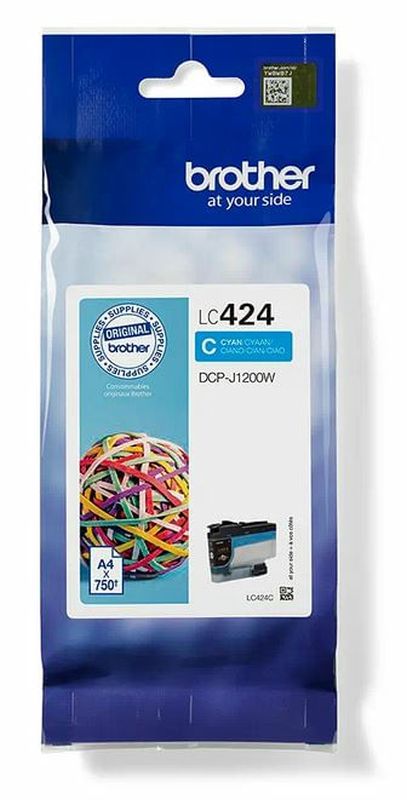 BROTHER CARTUCHO TINTA LC-424C CIAN