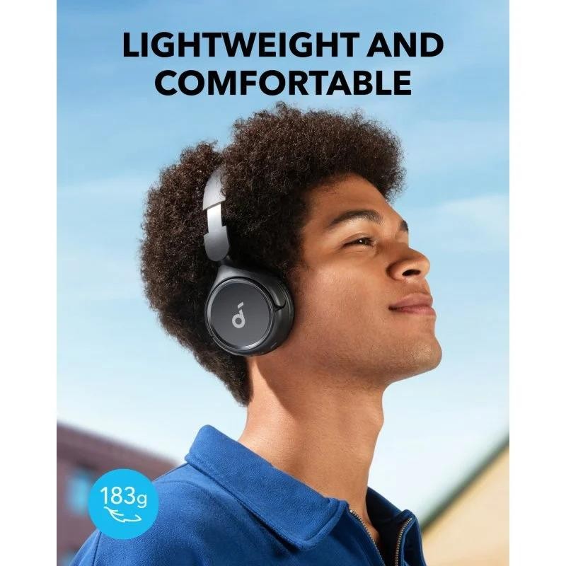Auriculares Anker Soundcore H30i Wireless Bluetooth Usb-c Black - Imagen 6