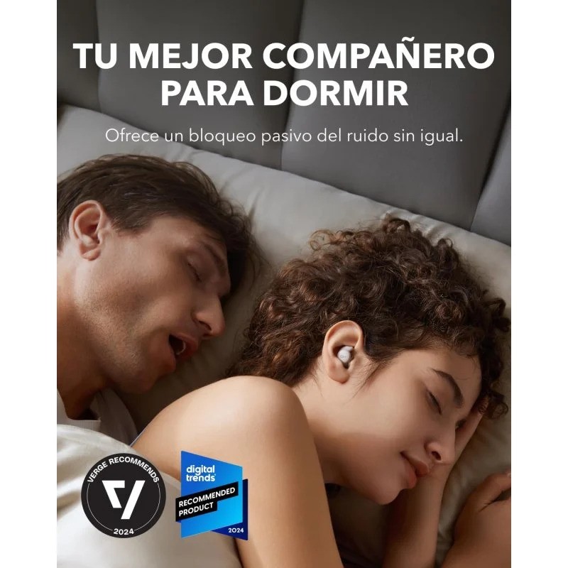 Auriculares Anker Soundcore Sleep A20 In Ear Bluetooth 5.3 Ipx4 White - Imagen 3